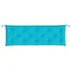 vidaXL Cuscino per panchina da giardino turchese 150x50x7 Anteprima dell’immagine prodotto 4