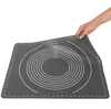 Silikon Backmatte, grau, antirutsch, für Backen von Keksen, Produktbild-Vorschau 5