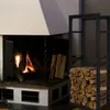 Étagère pour bois de chauffage Ikodm, dimensions 150 x 40 x Voir les images du produit 8
