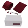 Set di cravatte da uomo - Con fazzoletto da taschino, Anteprima dell’immagine prodotto 6