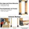 ROSEJANE Holzstapelhilfe für Brennholz 4 Stück, stabile Produktbild-Vorschau 4