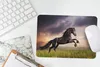MuchoWow® Mauspad Mousepad Pferd - Luft - Nacht - Gras Produktbild-Vorschau 5