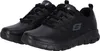 A pair of black Skechers shoes are shown from a slightly elevated side angle against a white background. Anteprima dell’immagine prodotto