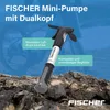 FISCHER Minipumpe Aluminium mit Doppelhub-Funktion Produktbild-Vorschau 2