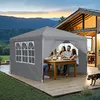 XMTECH Pavillon pliable 3x3 m imperméable Pavillon de Voir les images du produit 19
