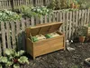Panchina da giardino in legno "Ben" - 90 x 33 x 60 cm - Anteprima dell’immagine prodotto 4