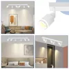 ZMH LED stropné svetlo 6 Flame White Vintage Nastaviteľné Náhľad obrázku produktu 6