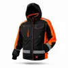URGENT Y-8368 Winterjacke Arbeitsjacke Schwarz Orange Größe Produktbild-Vorschau 2