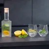 Intirilife 4x Trinkglas im Hexagon Design Durchsichtig - Produktbild-Vorschau 6