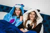 Caldo accappatoio panda da donna con cappuccio, legato, Anteprima dell’immagine prodotto 6