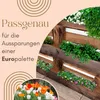 12er Set Paletten Blumenkasten zum Einhängen Europaletten Produktbild-Vorschau 3