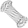 vidaXL Bootsseil Geflochten Weiß 3 mmx50 m Polyester Produktbild-Vorschau 6