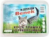 A plastic container of cat grass with a cat illustration on the label. Podgląd zdjęcia produktu