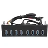 Rozbočovač USB 3.0 19PIN 8 portů Rozšiřující adaptér Náhled obrázku produktu 1