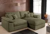 riess-ambiente Ecksofa ATMOSPHERE XL 245cm grün Cord Produktbild-Vorschau 3
