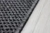 80x80 cm Teppich Nature Anthrazit Quadrat Produktbild-Vorschau 3