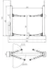 Ponte sollevatore auto a 2 colonne, portata 4000 kg, 380v, Anteprima dell’immagine prodotto 5