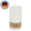 WENZEL PURE Kerze Safe Candle 13x7cm natural, weiß Produktbild-Vorschau 8