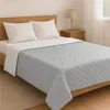 Copriletto trapuntato 220x240 cm grigio e bianco Anteprima dell’immagine prodotto 6