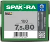 - Spax - Rahmenschrauben - Torx 30 Flachkopf - 7.5 x 80mm - Produktbild-Vorschau 2