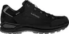 A black LOWA hiking shoe is shown from the side against a white background. Voir les images du produit