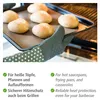 WENKO rukavice na hrnce silikónová šedá tkanina sada 1 pár Náhľad obrázku produktu 3