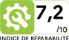 Lave-linge top 7kg 1200 tours/min - Indesit - BTWS72200FRN Voir les images du produit 2