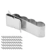 50PCS Kabelmanagement-Clips 304 Edelstahl Produktbild-Vorschau 4