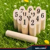 WELLGRO Zahlen-Wurfspiel – Kegelspiel Outdoor Spiel für Produktbild-Vorschau 5