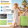 KESSER® Reisekoffer Hartschalen Koffer mit Zahlenschloss, Produktbild-Vorschau 6