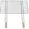 Grillrost mit Holzgriffen 58 x 30 cm Produktbild-Vorschau 1