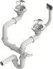 QLS Manueller Siphon 3 1/2 Zoll Ablauf für Doppelbecken Produktbild-Vorschau 1