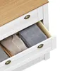 Kommode BOLTON aus Massivholz in weiß/braun, Sideboard mit Produktbild-Vorschau 5