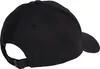 A black baseball cap shown from the back. Voir les images du produit