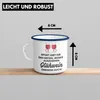 Trendation - Glühwein Emaille Tasse Lustig Spruch Produktbild-Vorschau 3