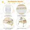 COSTWAY Detská postieľka 4 v 1 s moskytiérou, kolískou a Náhľad obrázku produktu 4