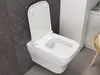 Aqua Bagno Firo spülrandlose Toilette WC inkl. Softclose Produktbild-Vorschau 4