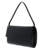 A black clutch bag is shown against a white background. Produktbild-Vorschau
