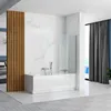 Schermo vasca Rea LAGOS 80 Chrome Anteprima dell’immagine prodotto 2