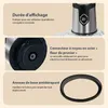 AIORBER Robot de cuisine 4 vitesses avec bol en verre, Voir les images du produit 8