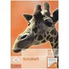 A close-up of a giraffe's head on a notebook cover. Anteprima dell’immagine prodotto