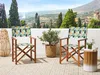 BELIANI Gartenstühle 2er Set Dunkles Akazienholz mit Produktbild-Vorschau 2
