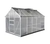 Westmann Serre aluminium Flora 610 argent 312x192x201 cm Voir les images du produit 1