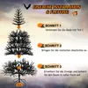 GOPLUS 183cm Weihnachtsbaum Halloween mit 250 LED-Leuchten Produktbild-Vorschau 5
