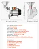 Tritacarne VEVOR per mele, elettrico, 550 W, tritatutto in Anteprima dell’immagine prodotto 7