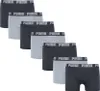 A stack of Puma boxer briefs in black and gray. Produktbild-Vorschau