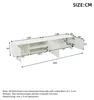 Mobile TV, dimensioni 200x40x44 cm, con 3 ante, design Anteprima dell’immagine prodotto 18