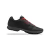 A single black and red Giro cycling shoe is shown from the side against a white background. Produktbild-Vorschau