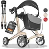 ELONEO Carbon Rollator faltbar und leicht mit Sitz, Produktbild-Vorschau 1
