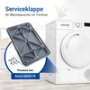 Wartungsklappe passend wie BOSCH 00646776 Gehäuseklappe für Produktbild-Vorschau 2